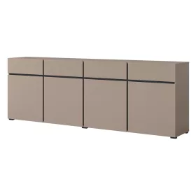 Cross CWMY25 komód - 4 ajtós, 4 fiókos (Congo fekete)