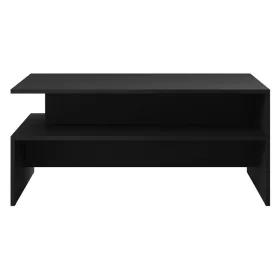   Athens W1LG99 dohányzóasztal - (Matt fekete/fényes fekete)