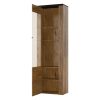 Larona L6DZ05 vitrines szekrény - (Lefkas tölgy)