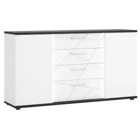 Villanova VENK01 2D4S komód - fehér/tölgy