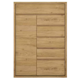 Scotland TYP32 1D-6S komód - shetland tölgy/szürke