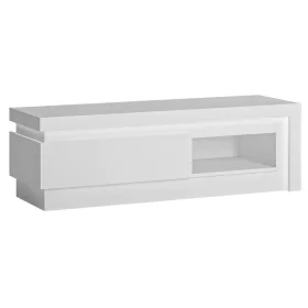   Bylot White LYOF02 1S tv állvány - alpesi fehér/fényes fehér