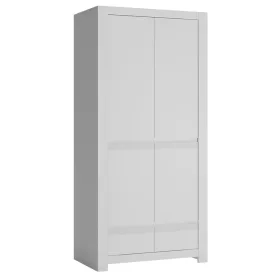 New NVIS02 2D2S gardróbszekrény - fehér