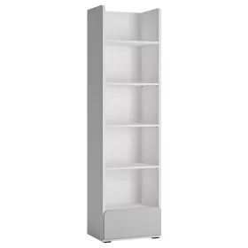 Maxi FLXR01 1S könyvesszekrény - fehér/szürke