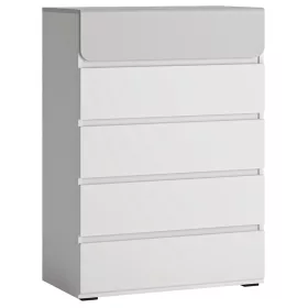 Maxi FLXK02 5S komód - fehér/szürke