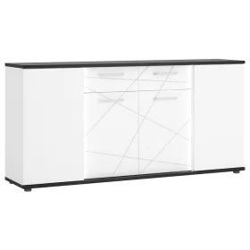 Villanova VENK02 4D2S komód - fehér/tölgy