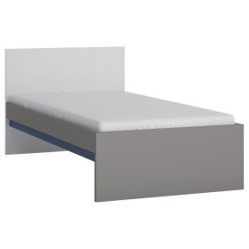 Lidice LASZ01B ágy - szürke/fekete/fehér/kék