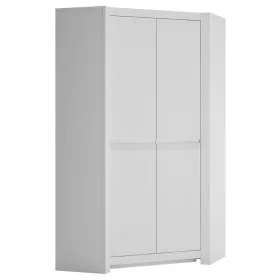 New NVIS03 2D gardróbszekrény - fehér