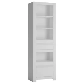 New NVIR01 2S könyvesszekrény - fehér