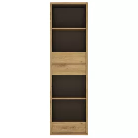   Scotland TYP11 3S könyvesszekrény - shetland tölgy/szürke