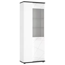 Villanova VENV01L 2D vitrin - fehér/tölgy