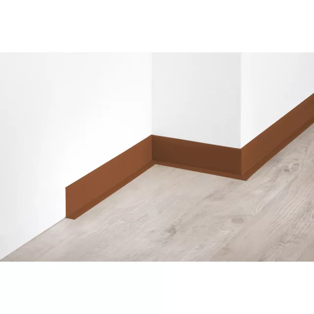 PVC padlószegély 45x15 mm-es, lágy ECO - rozsda