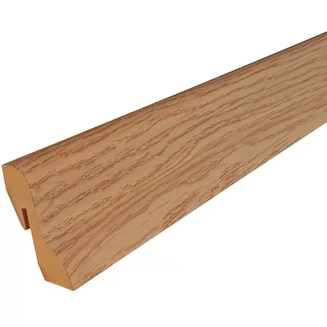 MDF padlószegély 40 mm-es D profil - 039 zalai tölgy - 2,6m
