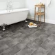 tekercses vinyl padló, PVC -  szürke kő mintás Bern 395 2 m