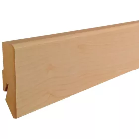   MDF padlószegély 60 mm-es M61 profil - 220 kanadai juhar - 2,6m