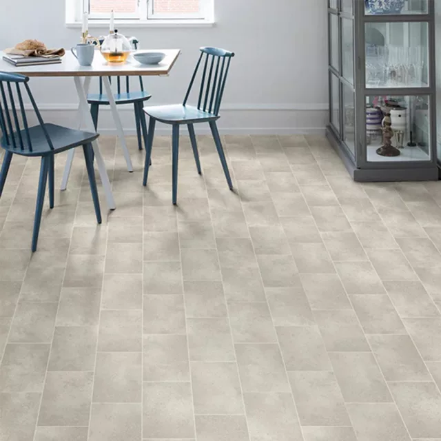 tekercses vinyl padló, PVC -  szürke kő mintás Bern 385 Gal 2 m