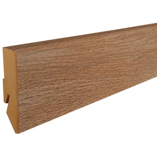 MDF padlószegély 60 mm-es M61 profil - 515 ódon tölgy - 2,6m