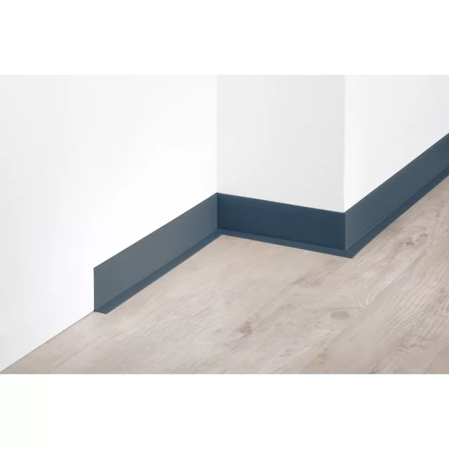 PVC padlószegély 45x15 mm-es, lágy ECO - kék