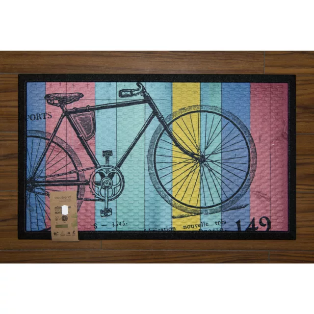 Eco Trend lábtörlő Soft Step Lima Mat Bicycle - 45 x 75 cm