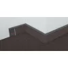 PVC padlószegély 55 mm-es 42222, behúzható - szürke - 2,5m - szőnyegekhez