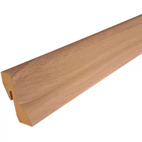   MDF padlószegély 40 mm-es D profil - 152 bavária bükk - 2,6m