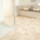 tekercses vinyl padló, PVC -  világosbarna csempe mintás Atlux 535 2 m
