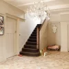 tekercses vinyl padló, PVC -  világosbarna csempe mintás Atlux 535 2 m