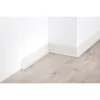 PVC padlószegély 45x15 mm-es, lágy ECO - fehér