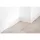 PVC padlószegély 45x15 mm-es, lágy ECO - fehér