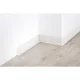 PVC padlószegély 45x15 mm-es, lágy ECO - fehér