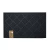 Eco Trend lábtörlő Contours Parquet fekete - 80 x 120 cm