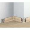 PVC padlószegély 50 mm-es 10556 - 1595 Fehér juhar - 2,5m