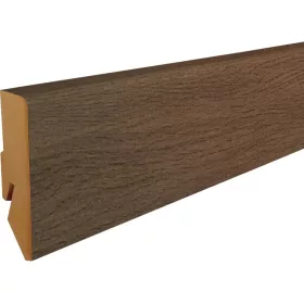   MDF padlószegély 60 mm-es M61 profil - 535 barna tölgy - 2,6m