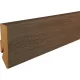 MDF padlószegély 60 mm-es M61 profil - 535 barna tölgy - 2,6m