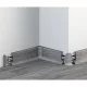 PVC padlószegély 50 mm-es 10556 - 4545 Olasz tölgy - 2,5m