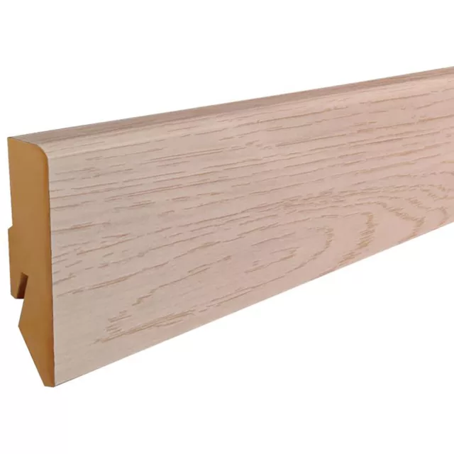 MDF padlószegély 60 mm-es M61 profil - 060 gyöngyház tölgy - 2,6m