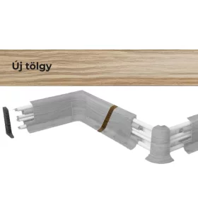   Toldó elem 10556 PVC padlószegélyhez 22992 2db/csomag - 8602 Új tölgy