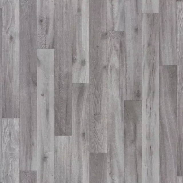 tekercses vinyl padló, PVC -  szürke fa mintás Calas 73S 2 m