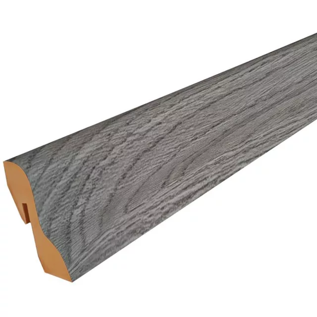 MDF padlószegély 40 mm-es D profil - 622 ezüstös tölgy - 2,6m