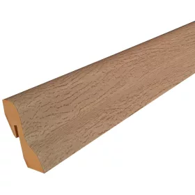   MDF padlószegély 40 mm-es D profil - 507 klasszik tölgy - 2,6m