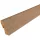 MDF padlószegély 40 mm-es D profil - 507 klasszik tölgy - 2,6m