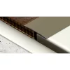 Aluminium 100 mm-es íves burkolatváltó profil - 91007 - pezsgő - 1m - öntapadós
