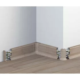 PVC padlószegély 50 mm-es 10556 - 0553 Canum tölgy - 2,5m