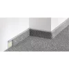 PVC padlószegély 55 mm-es 42222, behúzható - világosszürke - 2,5m - szőnyegekhez
