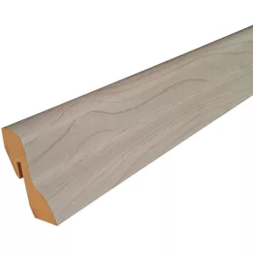   MDF padlószegély 40 mm-es D profil - 363 szürke juhar - 2,6m
