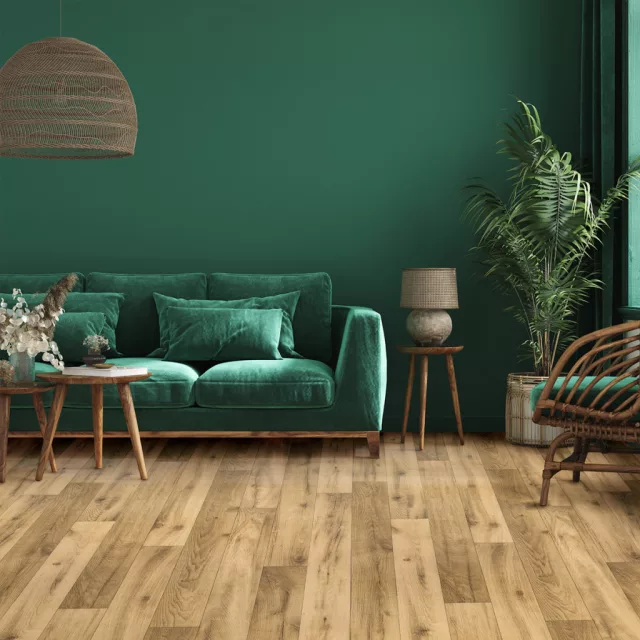 tekercses vinyl padló, PVC -  világosbarna fa mintás Calas 26S 4 m
