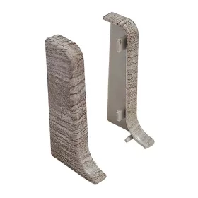   Végzáró elem 10556 PVC padlószegélyhez 22993 2db/csomag - 0545 Exotikus fa