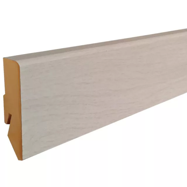 MDF padlószegély 60 mm-es M61 profil - 518 deres tölgy - 2,6m