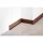 PVC padlószegély 50x15mm-es, lágy - dió - 5m - öntapadós