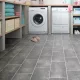 tekercses vinyl padló, PVC -  szürke kő mintás Linz 295 Gal 3 m